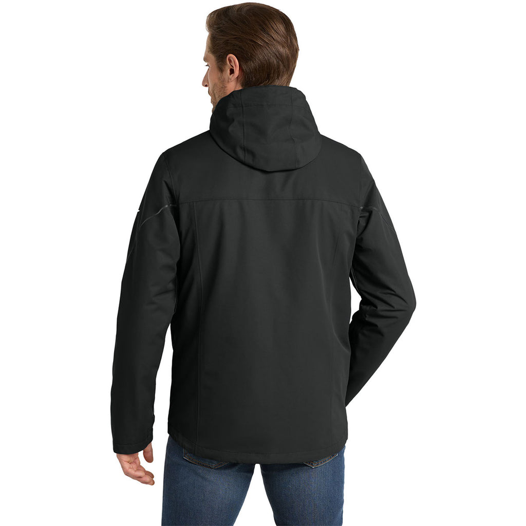 Eddie Bauer Men's Black WeatherEdge Plus 3-in-1 Jacket