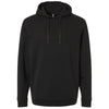 Independent Trading Co. Unisex Black Perform Hooded Sweatshirt