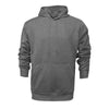 BAW Men's Heather Black Pullover Fleece Hooded