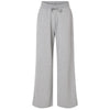 American Apparel Women's Heather Grey French Terry Wide Leg Pants