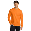 Gildan Men's Safety Orange Ultra Cotton Long Sleeve T-Shirt