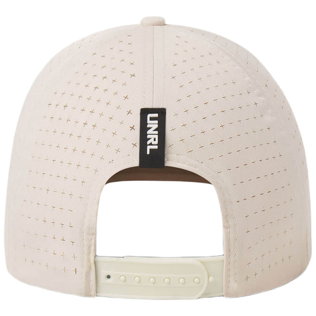 UNRL Butter Cream Golf Primary Snapback - Mid-Pro