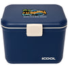 iCOOL Navy Hale 6-Can, 5.25 Qt Hard Sided Cooler