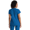 Grey's Anatomy Women's New Royal Two Pocket V-Neck Define Top