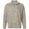 HUK Men's Sand Airweight KC Printed Quarter-Zip Pullover