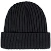 Levelwear Black Slope Merino Wool Beanie