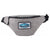 Best Promotions USA Heathered Grey/Black Heathered Fanny Pack