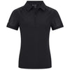 Levelwear Women's Black Tandem Polo