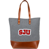 Heritage Gear Grey/Tan Wool Tote