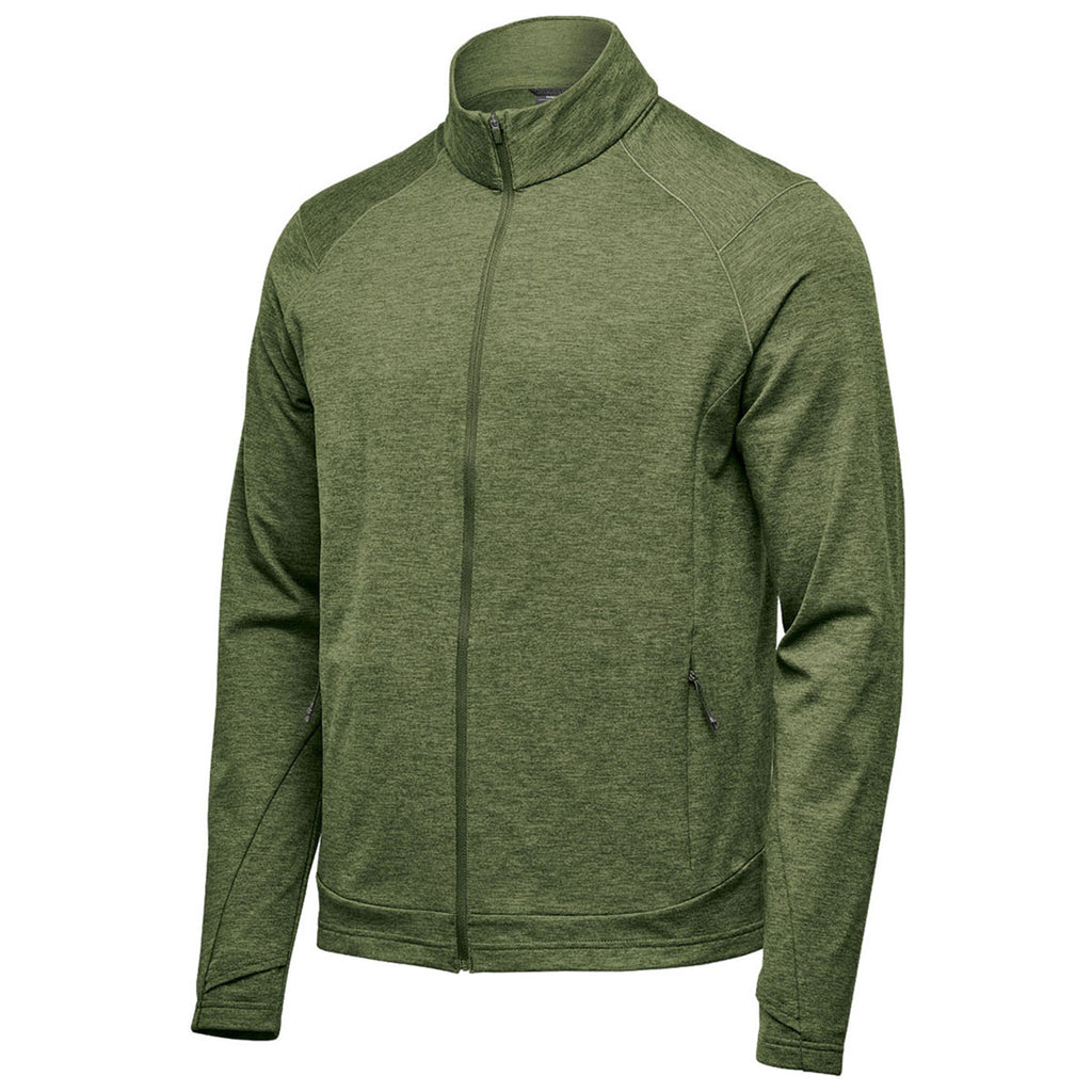 Stormtech Men's Sage Green Heather Treeline Performance Jacket