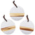 Beacon White Marble/Acacia Wood Calacatta Charcuterie Board