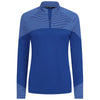 Levelwear Women's Team Royal Classic Stripes Pullover