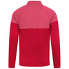 Levelwear Men's Flame Red Classic Stripes Pullover