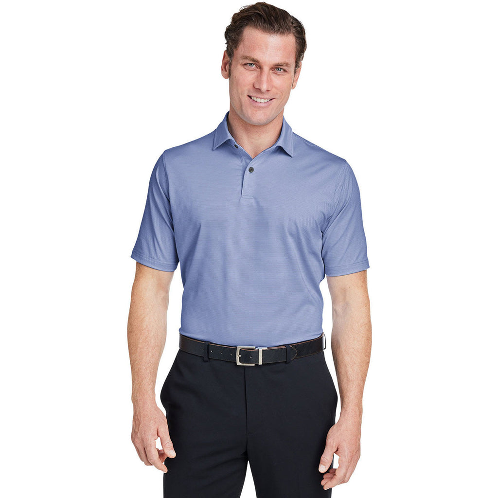 Fairway & Greene Men's Marine USA Made Mini Stripe Tech Polo