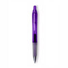48-Hour BIC Clear Purple Intensity Clic Gel Pen with Blue Ink