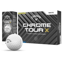 Callaway White Chrome Tour X Golf Balls (One Dozen)