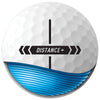 TaylorMade White Distance+ Golf Balls (One Dozen)