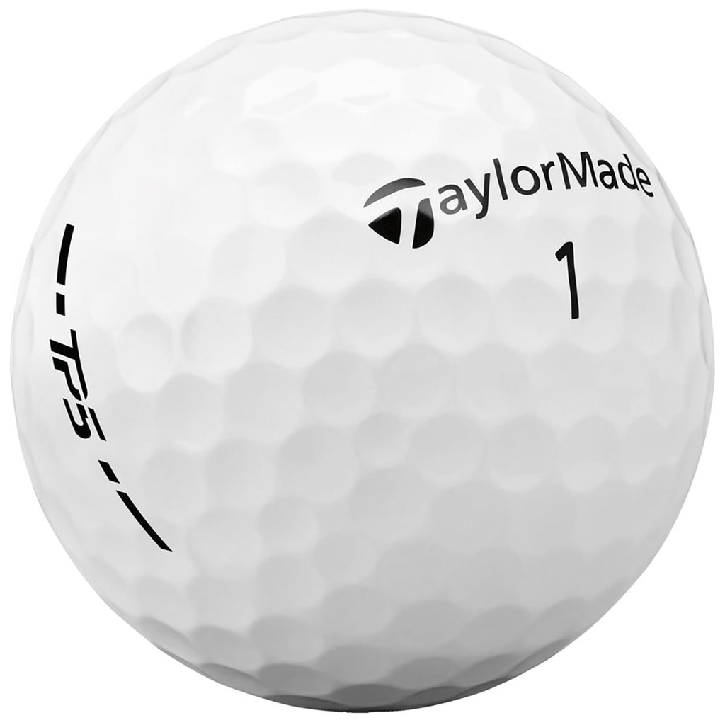 TaylorMade White TP5 Golf Balls (One Dozen)