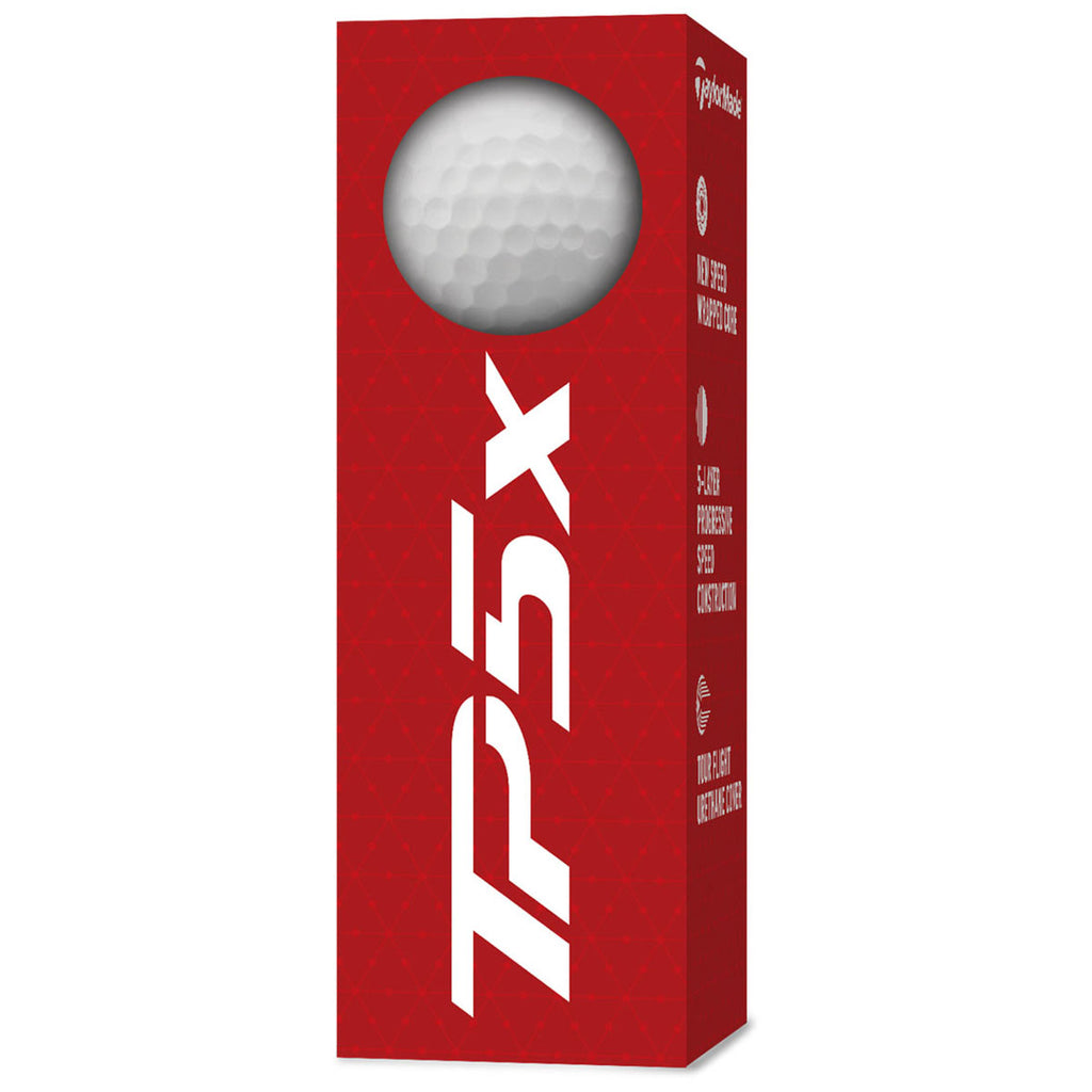 TaylorMade White TP5X Golf Balls (One Dozen)