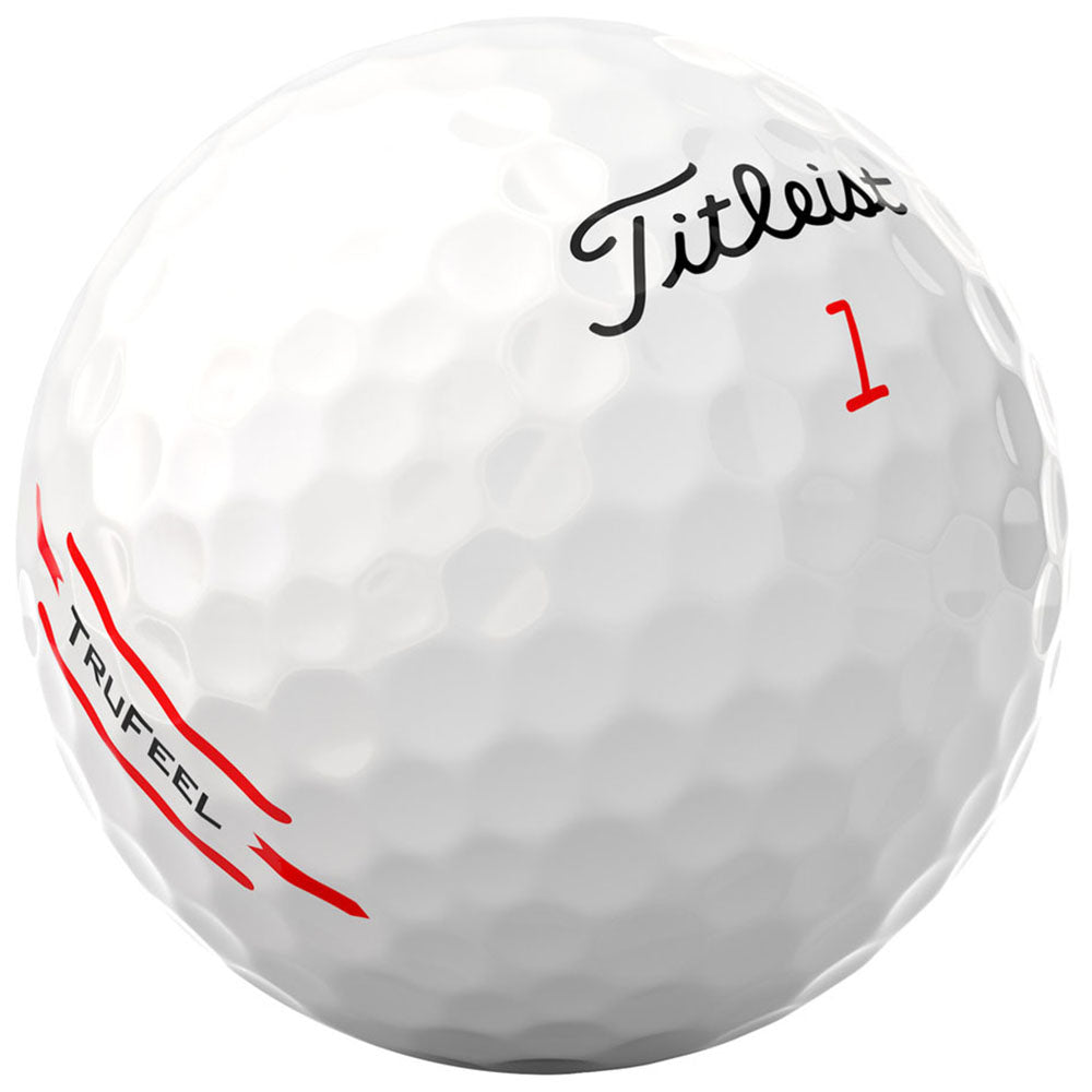 Titleist White TruFeel Golf Balls (One Dozen)