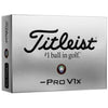 Titleist White Pro V1x Left Dash Golf Balls (One Dozen)