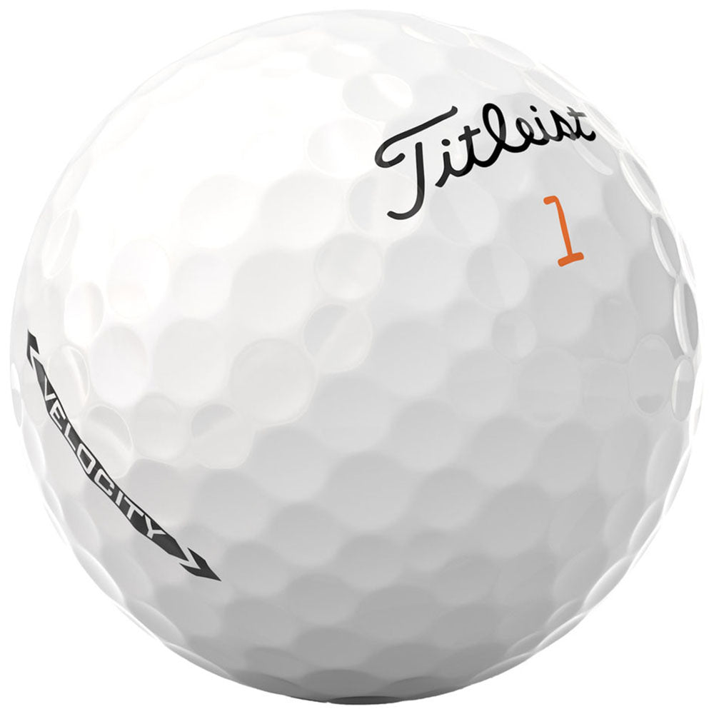 Titleist White Velocity Golf Balls (One Dozen)