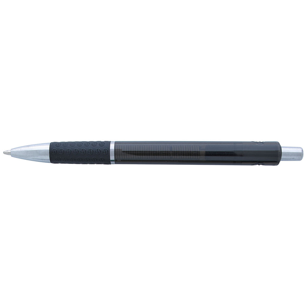 Souvenir Black Translucent Image Grip Pen