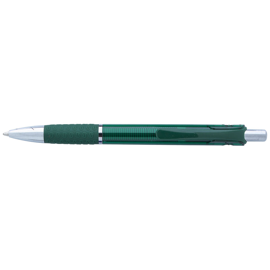 Souvenir Green Translucent Image Grip Pen