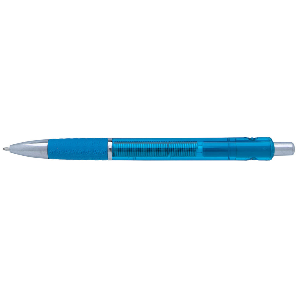 Souvenir Turquoise Translucent Image Grip Pen