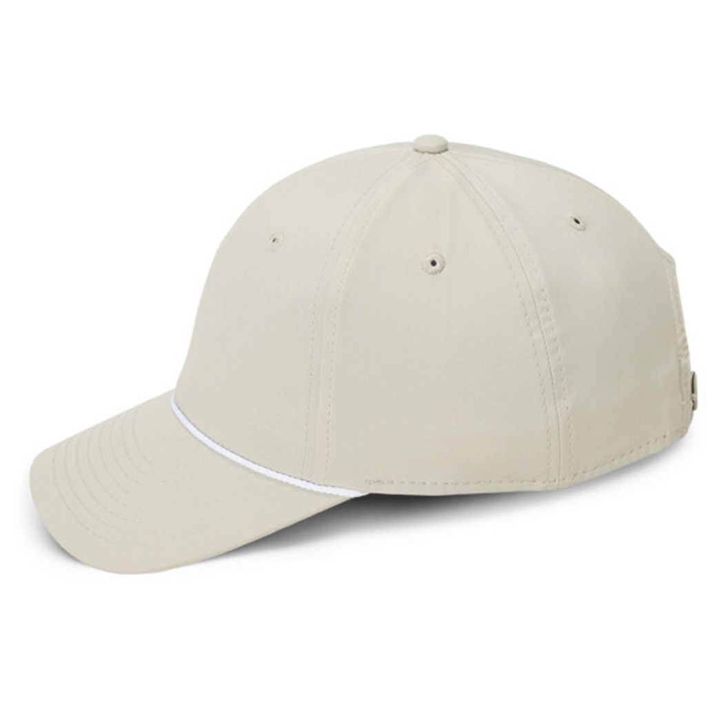 Imperial Putty/White Wingman 6-Panel Performance Rope Cap
