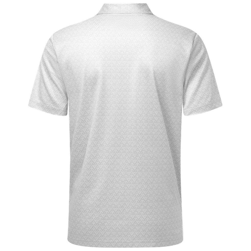 Levelwear Men's White System Polo