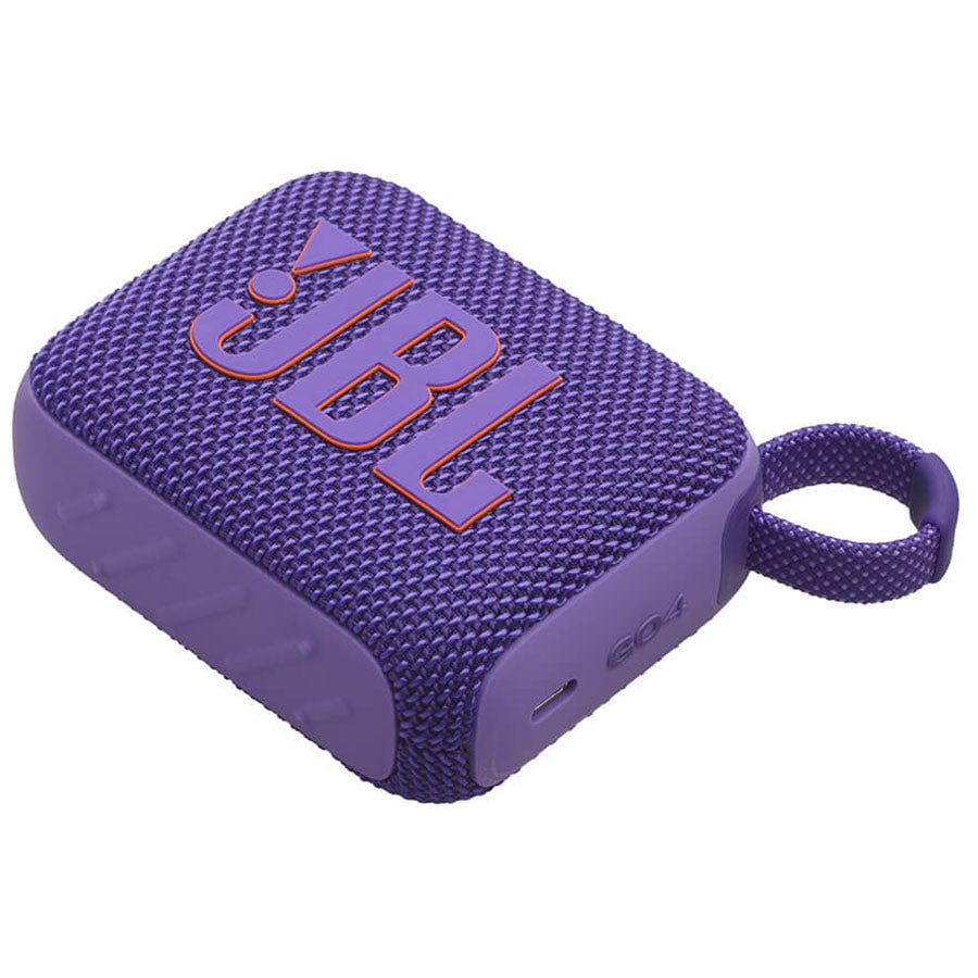 JBL Purple Go 4 Bluetooth Portable Speaker