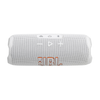 JBL White Flip 7 Portable Speaker