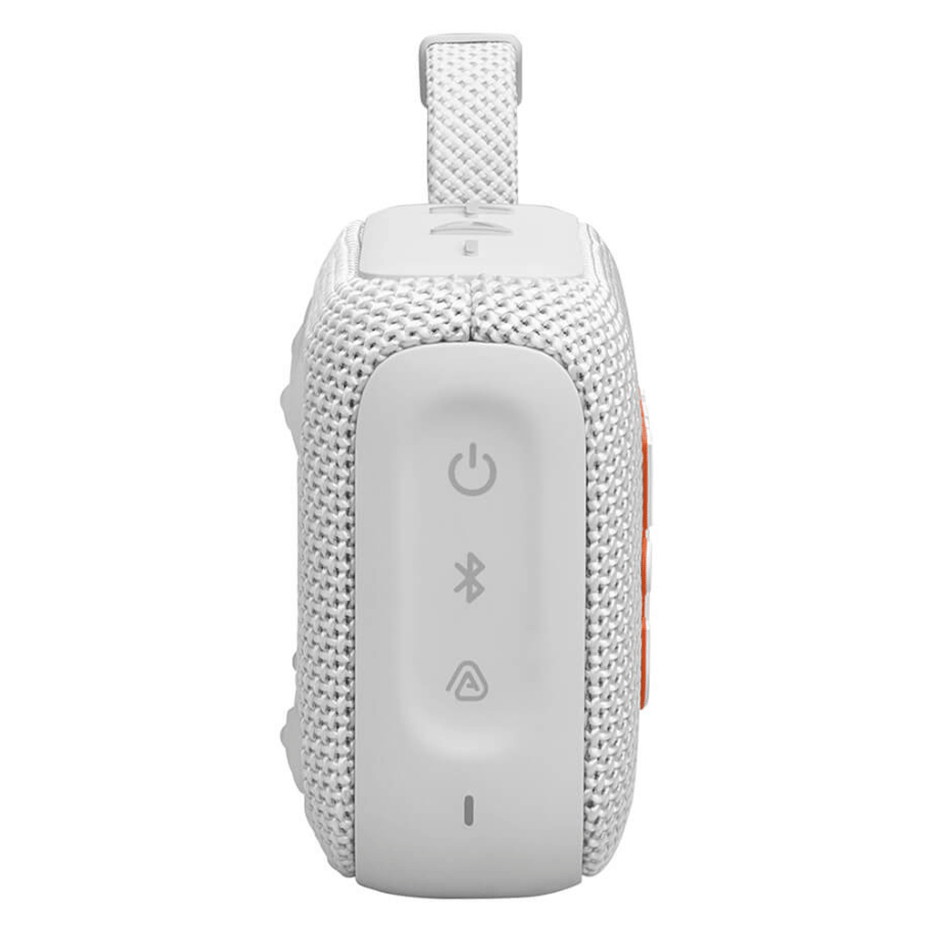 JBL White Go 4 Bluetooth Portable Speaker