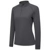 Levelwear Women's Charcoal Kinetic Midlayer Pullover
