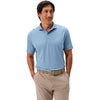 Johnnie-O Men's Carbon Fiber Birdie Solid Jersey Performance Polo