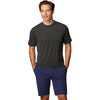 Johnnie-O Men's Heather Black Course Performance T-Shirt