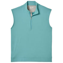 Johnnie-O Men's Green Grass Torque 1/4 Zip Performance Vest