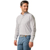 Johnnie-O Men's Light Grey Westwood Check Everyday Performance Button Down Shirt