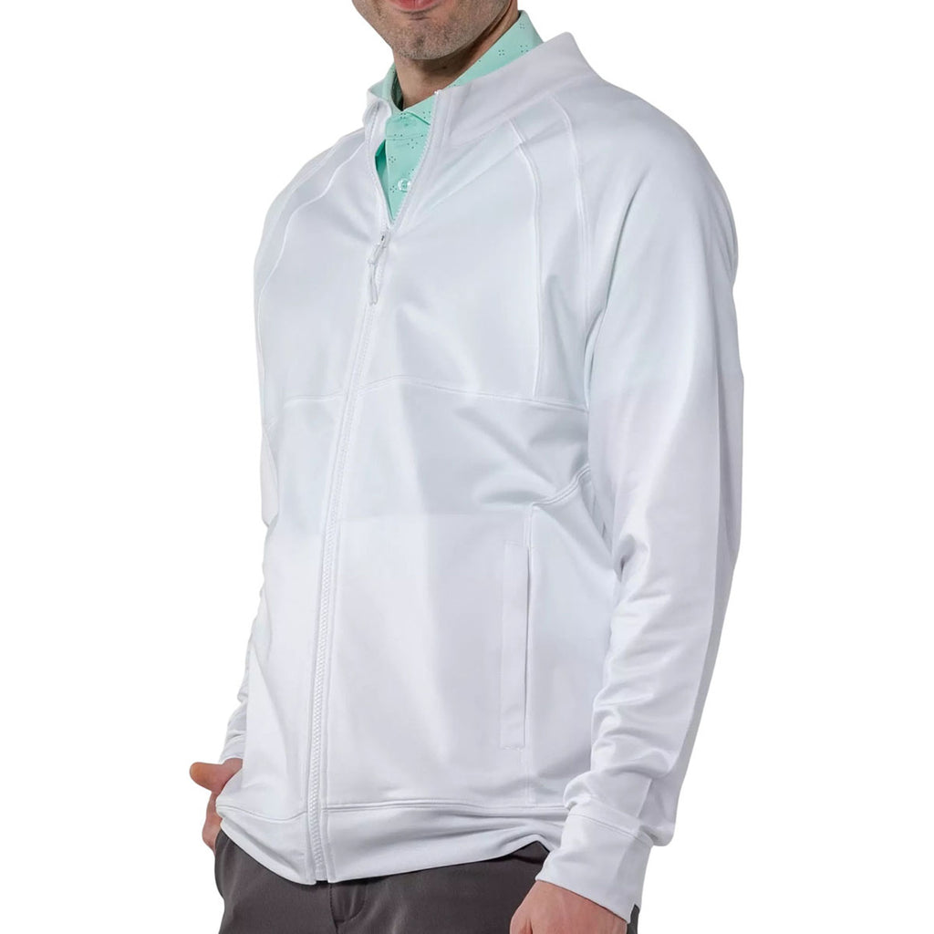 Levelwear Men's White Form Jacket