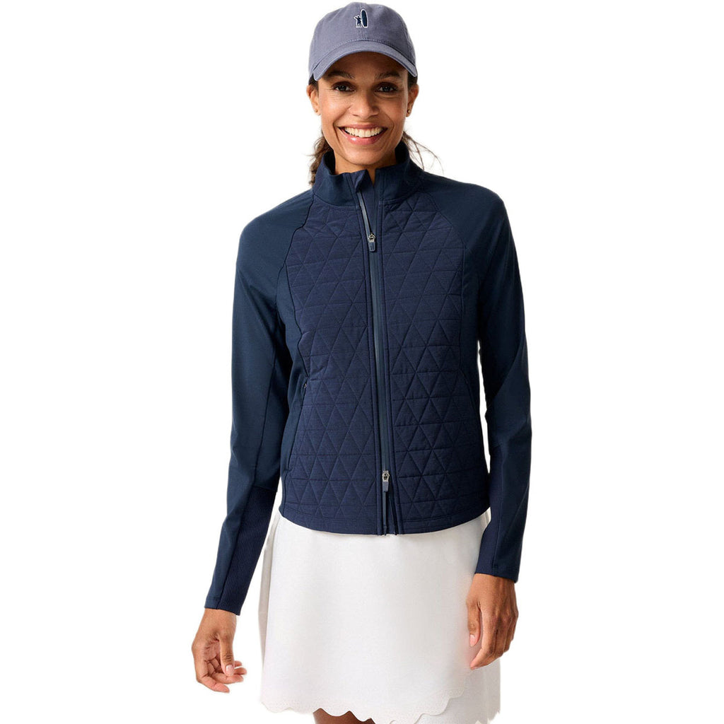 Johnnie-O Women's Navy Hannah Performance Jacket