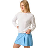 Johnnie-O Women's White Samantha Terry Crewneck Sweatshirt