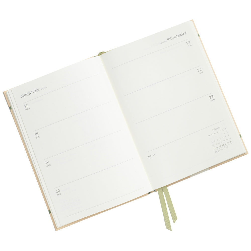 Papier Dark Green Joy Calendar Year Planner