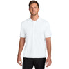 Port Authority Men's White Wearever Performance Pique Polo