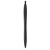 Bullet Solid Black Cougar Retractable Ballpoint Pen