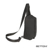 Bettoni Black Moda Milano RPET Crossbody Sling