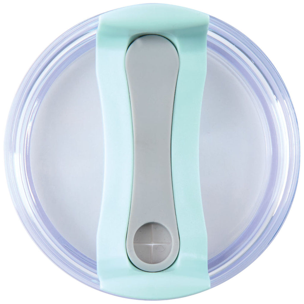 Logomark Aqua Yesler 30 oz. Double Wall Steel/PP Liner Travel Tumbler