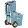 RovR Light Blue RollR 45qt Wheeled Hard Cooler