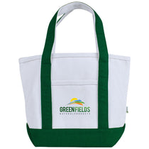 Logomark Green Roan Mini 24 oz. Recycled Canvas Tote