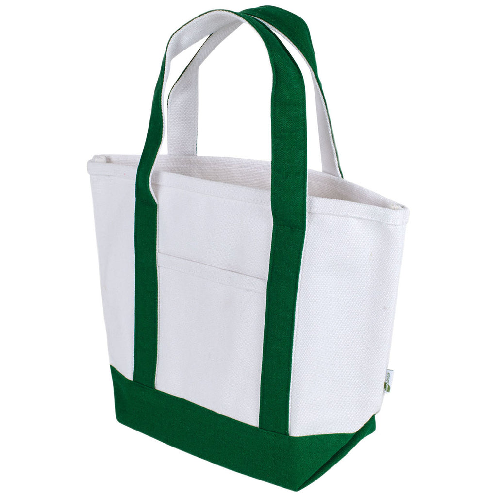 Logomark Green Roan Mini 24 oz. Recycled Canvas Tote